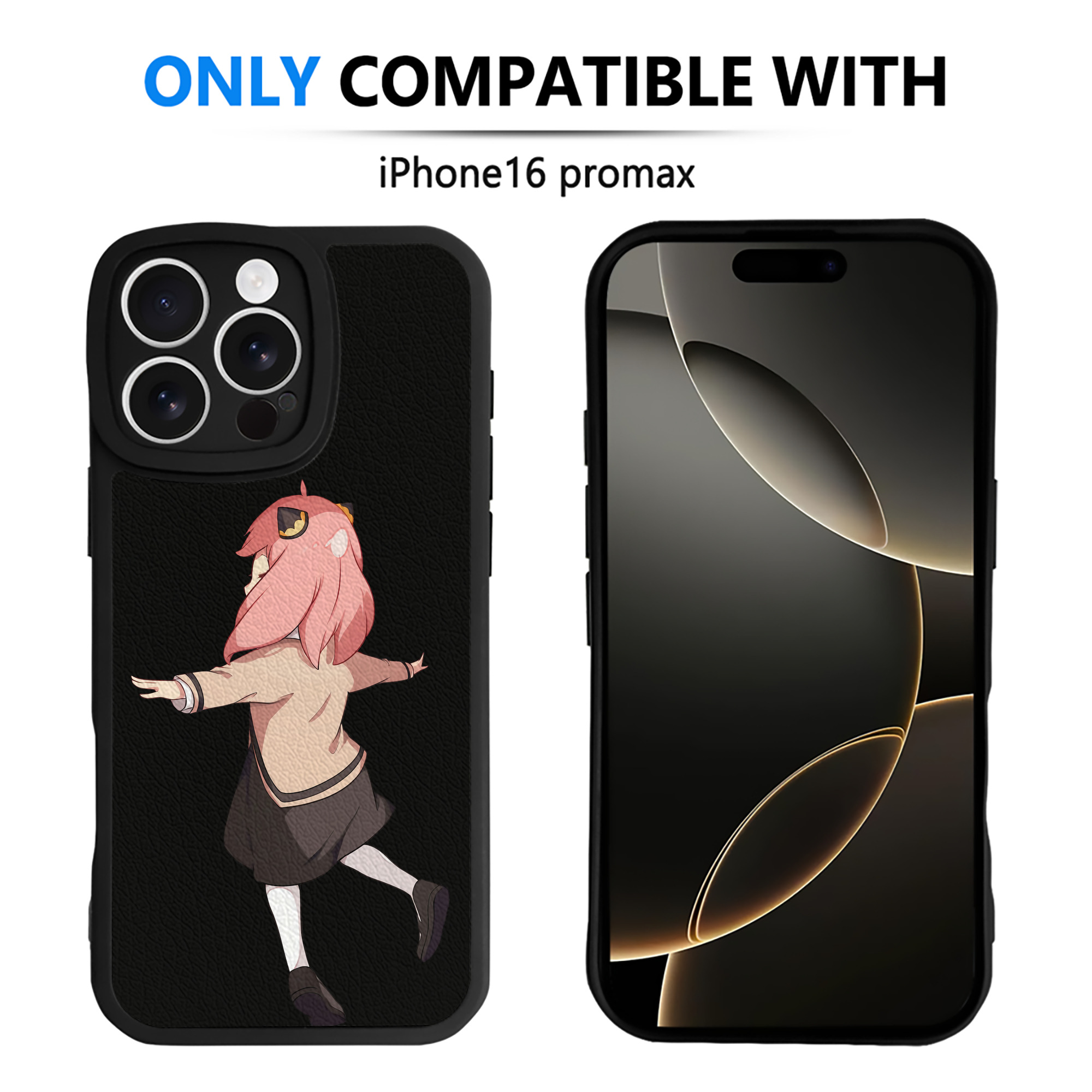 （画像用） SPY×FAMILY间谍家家酒 【iPhone 16シリーズ対応】シリコンスマホケース（レザー調） 材質：シリコン